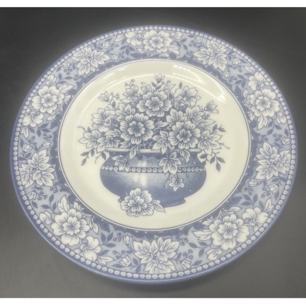 Stafford Blue and White Floral Dinnerware Set - Picture 3 of 6
